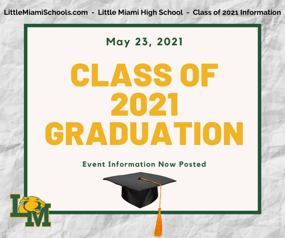 Class of 2021 Graduation Information 